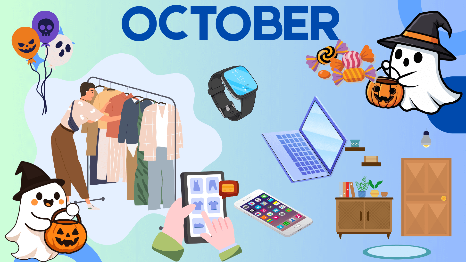 October Shopping Sales