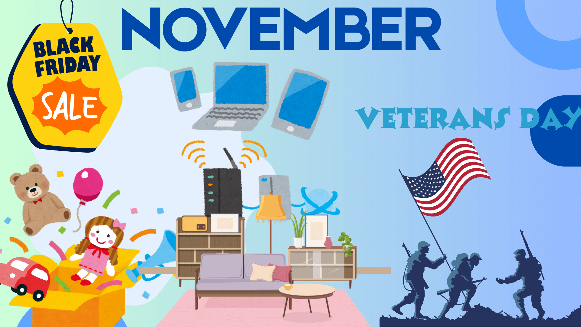 November Shopping Sales