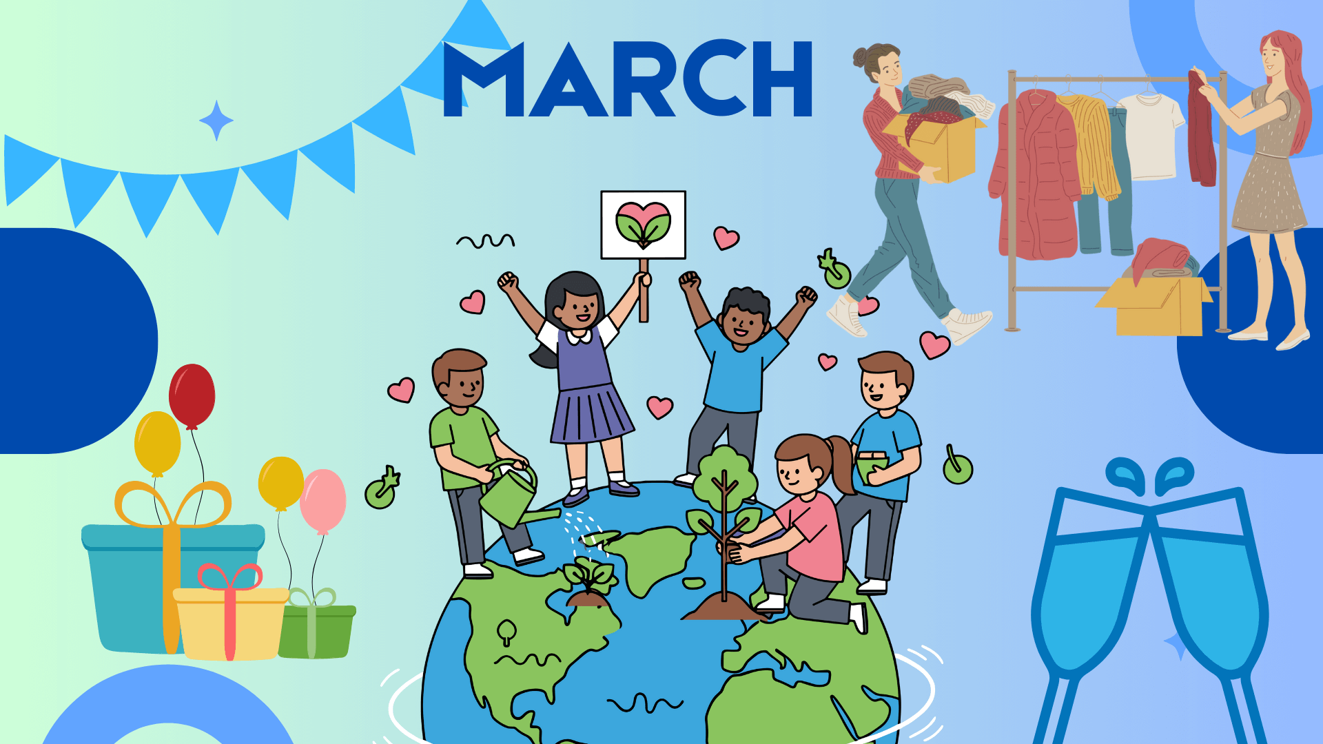 March Shopping Sales