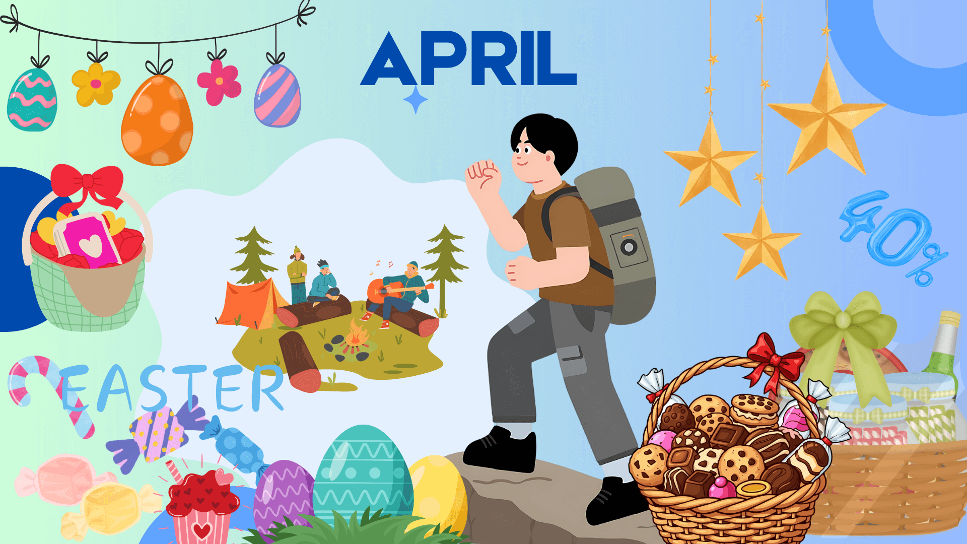 April Shopping Sales