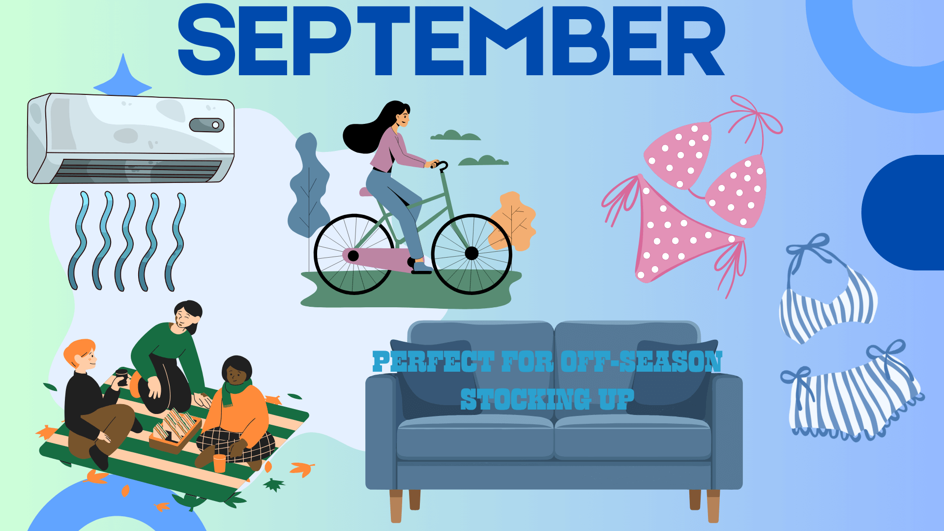 September Shopping Sales